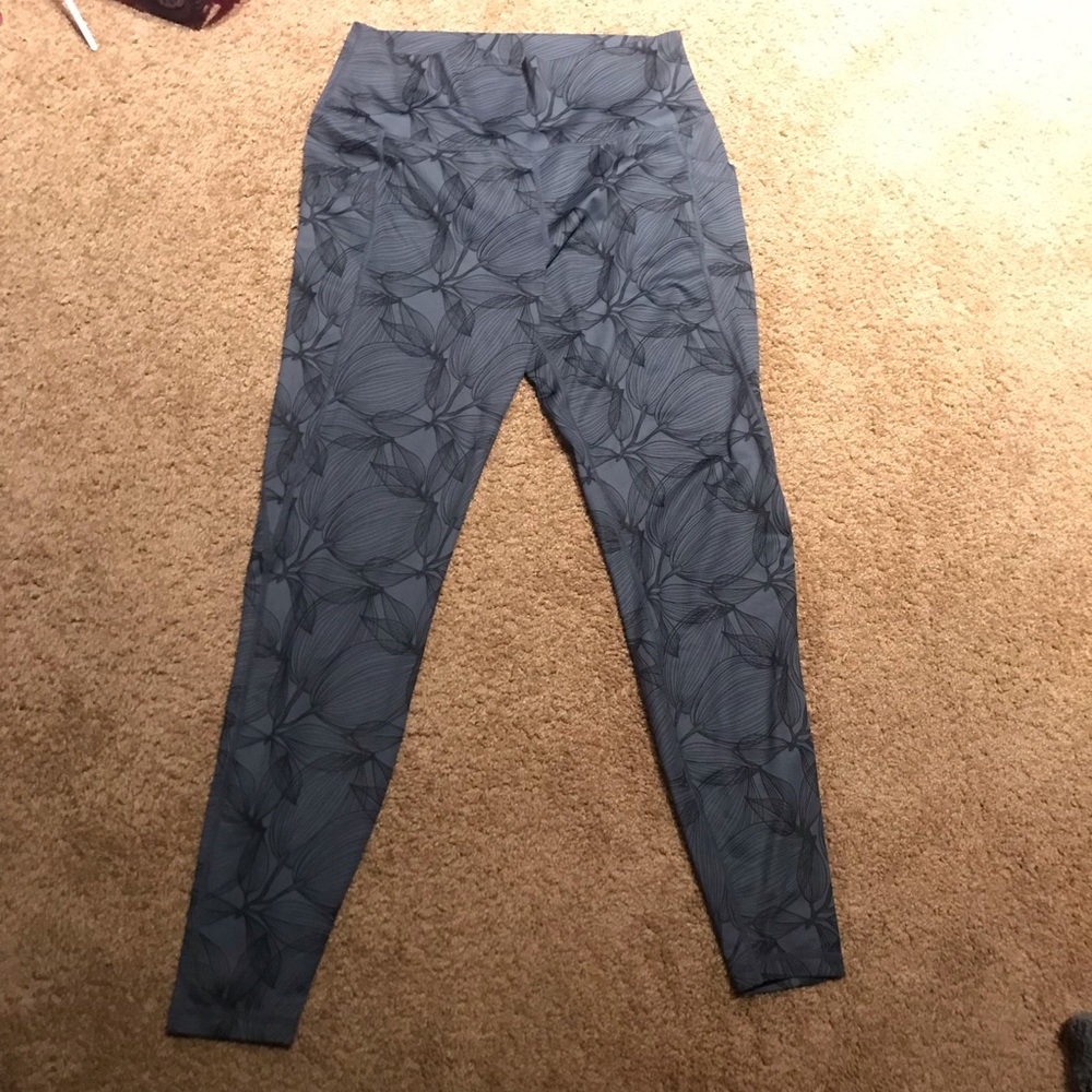 BuffBunny Limitless Legging - Citrus Leaf Grey